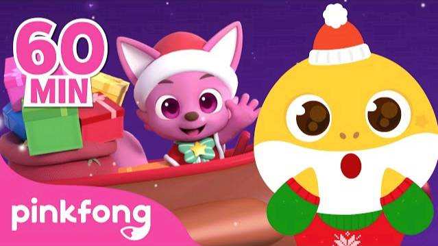 All I Want for Christmas is Pinkfong | Christmas Songs for Kids 🎄| Baby Shark 3D Special смотреть онлайн