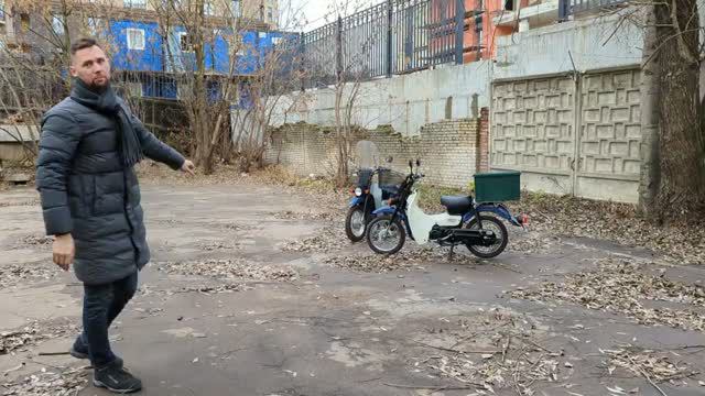 Лучше, чем Honda Super Cub_ Мопед SUZUKI BIRDIE смотреть онлайн