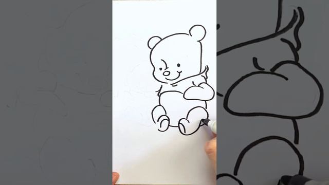 #какнарисовать #виннипуха #простыерисунки #рисункидляначинающих #рисункидлясрисовки #рисунки смотреть онлайн