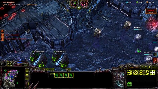 SC2 Co-Op Dead of Night, Abathur GamePlay [Prestige : The Limitless] #4 смотреть онлайн