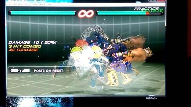 Practicing for Tekken 7(ppsspp) смотреть онлайн