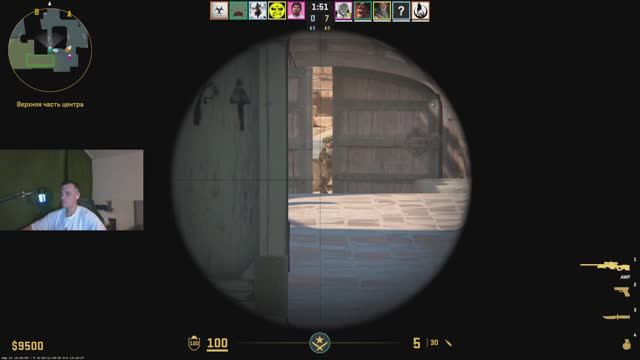 Counter-Strike 2 Ставим онли головы (пытаемся) смотреть онлайн