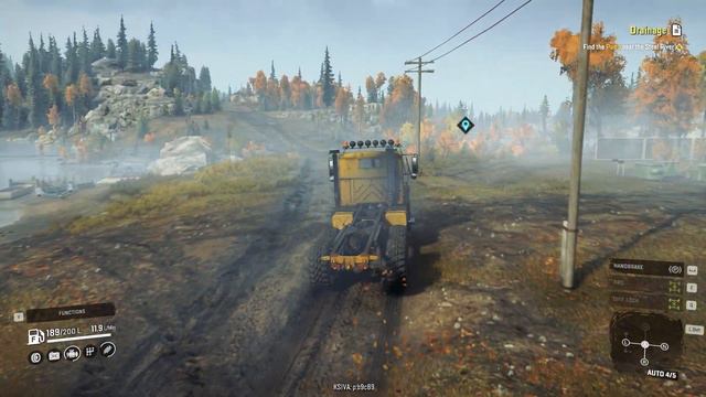 Game Offroad PC SnowRunner | Drive Super Trucks ANK MK38 Civilian.