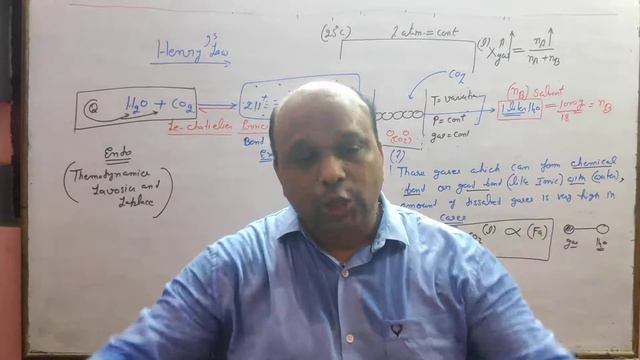 (HENRY'S LAW)explaination on Henry's law part 17 for class XII(JEE/MEDICAL) смотреть онлайн