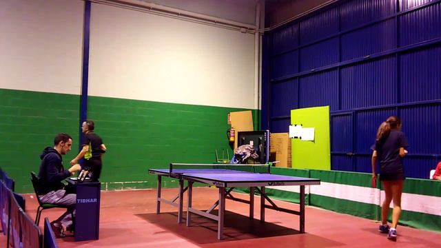SDA 15 Elias Gonzalez vs Ana Vertiz 5 Huércal de ALMERIA - Tenis de Mesa смотреть онлайн