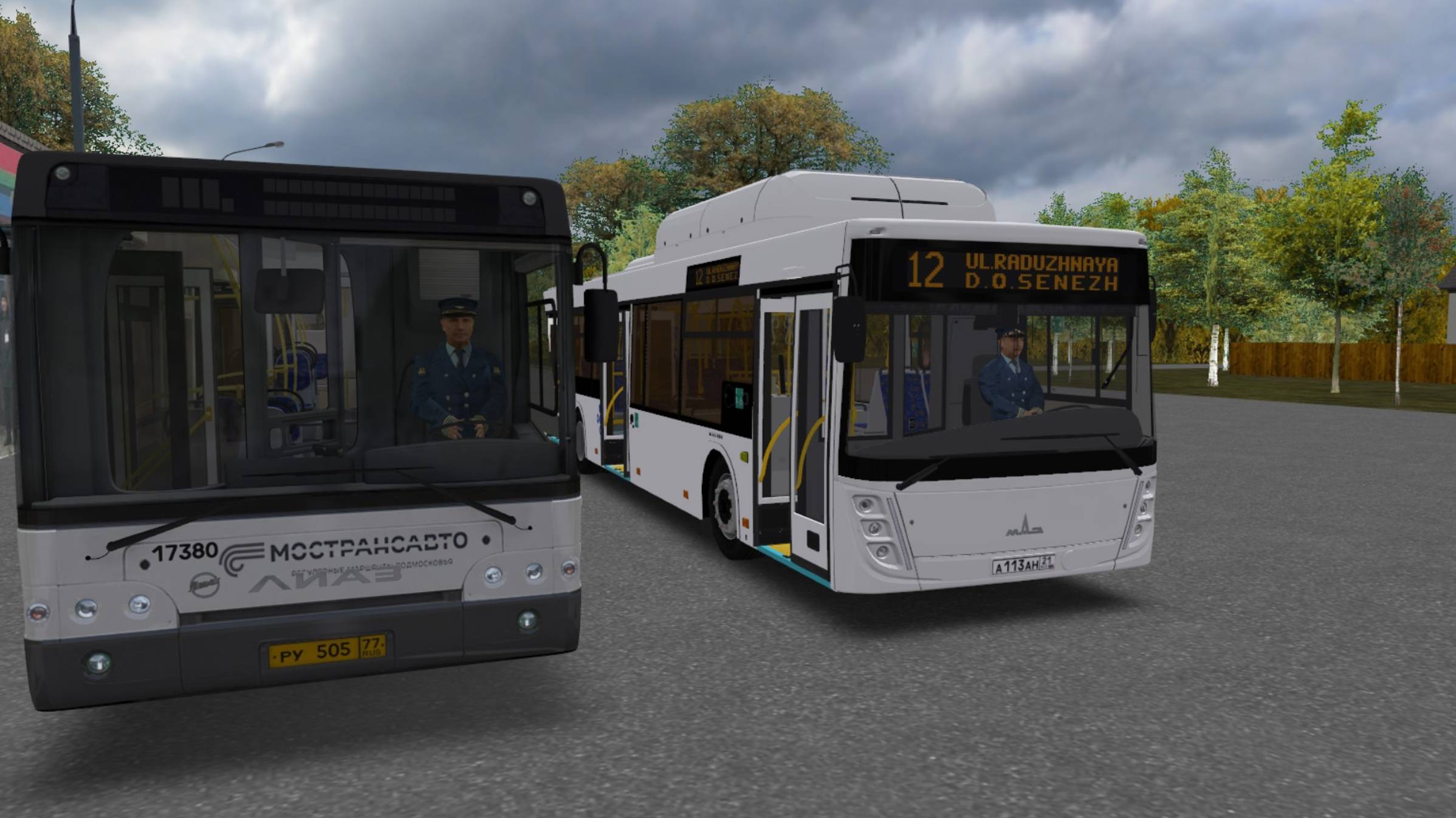 OMSI 2| Cолнечногорск| Маршрут № 12 смотреть онлайн