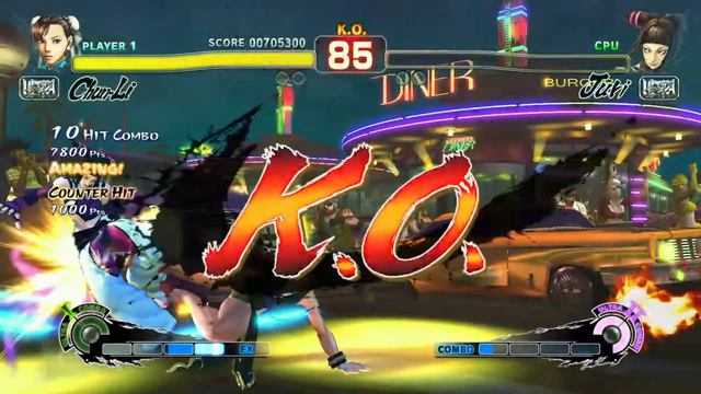 Ultra Street Fighter 4 - Arcade Rival Battle (ENG voice) Hardest Setting Chun-li (1P) vs Juri (CPU) смотреть онлайн