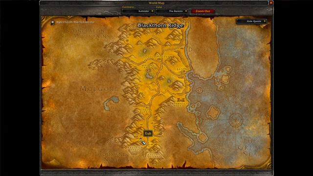 Washte Pawne, Location @ The Barrens, WoW Classic смотреть онлайн