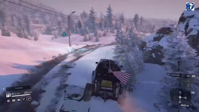 SnowRunner | Risky's Powerhouse RS | Chernokamensk | Gameplay 57 | Exploring and Bear Sighting! смотреть онлайн