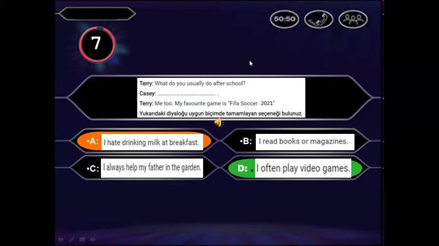 6th grades upswing unit-1 Life test -1 Who wants to be a millionaire 2021 New смотреть онлайн