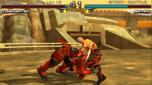 Tekken: Dark Resurrection PSP Playthrough - STORY MODE with YOSHIMITSU смотреть онлайн