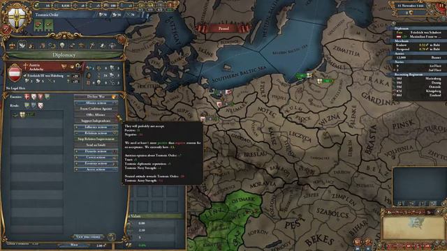 [EU IV Common Sense] BALTIC CRUSADER (german) #1 смотреть онлайн