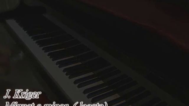 Johann Krieger Minuet a minor смотреть онлайн