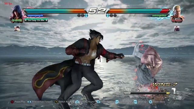 Geese vs Jin | how to play Jin Kazama online matches in Tekken 7 | Tekken 7 geese online PC gamepla смотреть онлайн