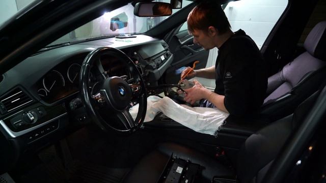 BMW 5 ANDROID Интерфейс (Тюнинг штатного головного устройства BMW) смотреть онлайн