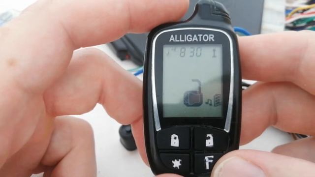 Изменение времени работы двигателя Alligator TD-320 смотреть онлайн