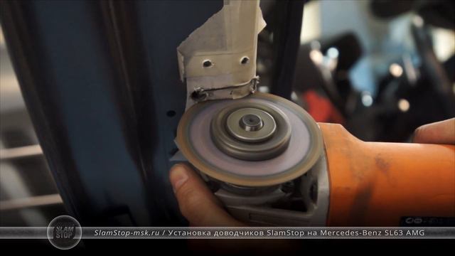 Доводчики дверей SlamStop на Mercedes-Benz SL 63 AMG смотреть онлайн