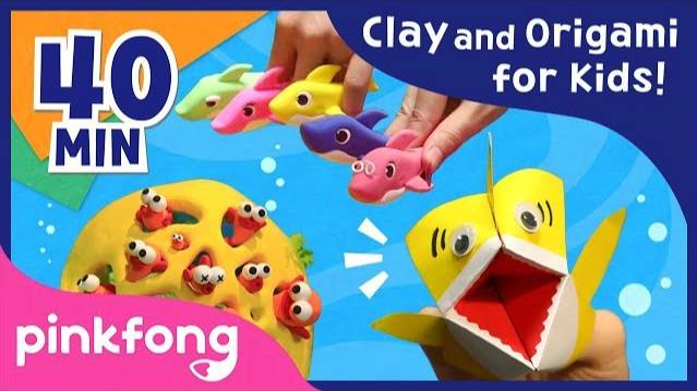 Clay Baby Shark And More | Clay | Origami | DIY Craft | +Compilation | Pinkfong Songs For Children