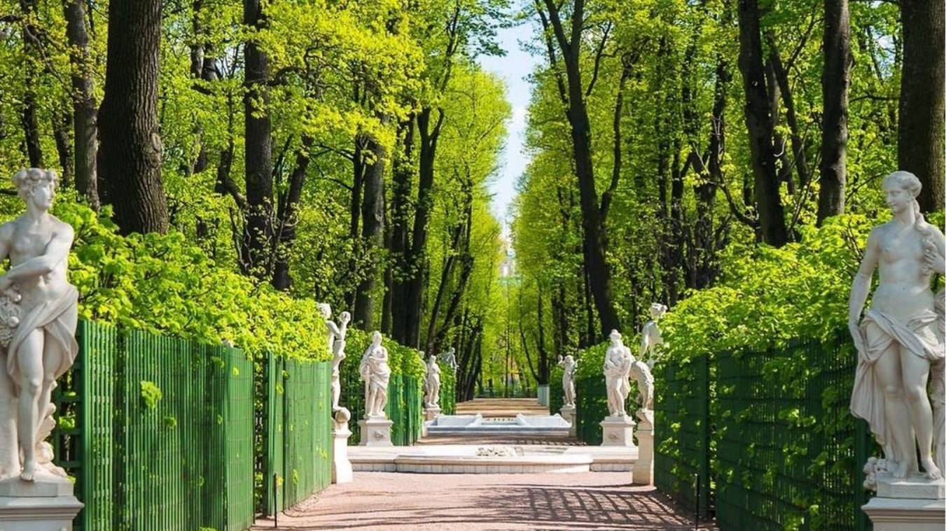 Летний сад - Санкт-Петербург смотреть онлайн