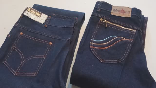 Антикварный Broken twill!. Джинсы Marshall и Look смотреть онлайн