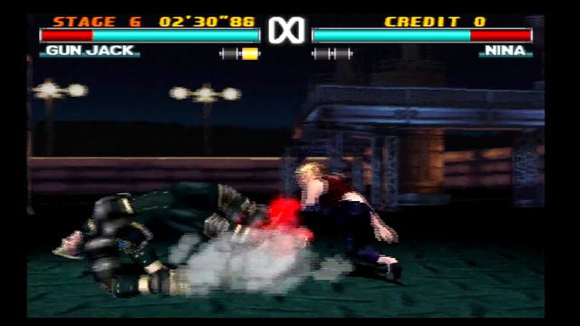 Tekken 3:Gun Jack Arcade Gameplay
