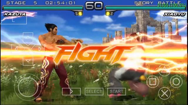 Tekken Dark Resurrection (PPSSPP) Devil Jin Arcade Mode | Extreme смотреть онлайн