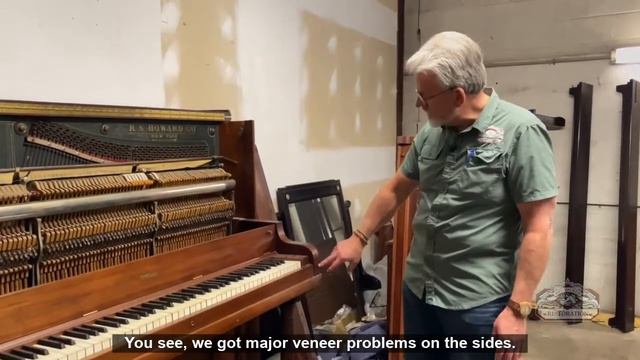Piano Restoration | R S Howard Piano - Before смотреть онлайн