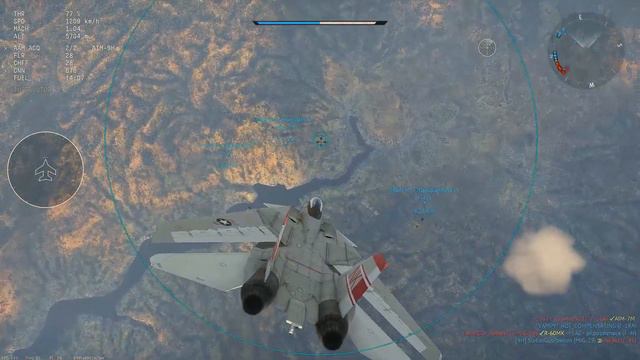*new* AIM-54 phoenix - F-14 Tomcat |~WarThunder ~| смотреть онлайн