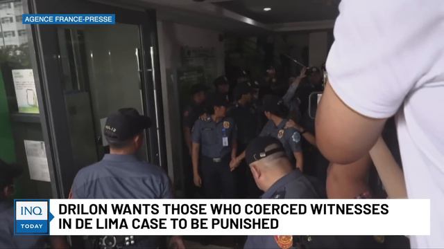 Drilon wants those who coerced witnesses in De Lima case to be punished | INQToday смотреть онлайн