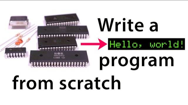 “Hello, world” from scratch on a 6502 — Part 1 смотреть онлайн
