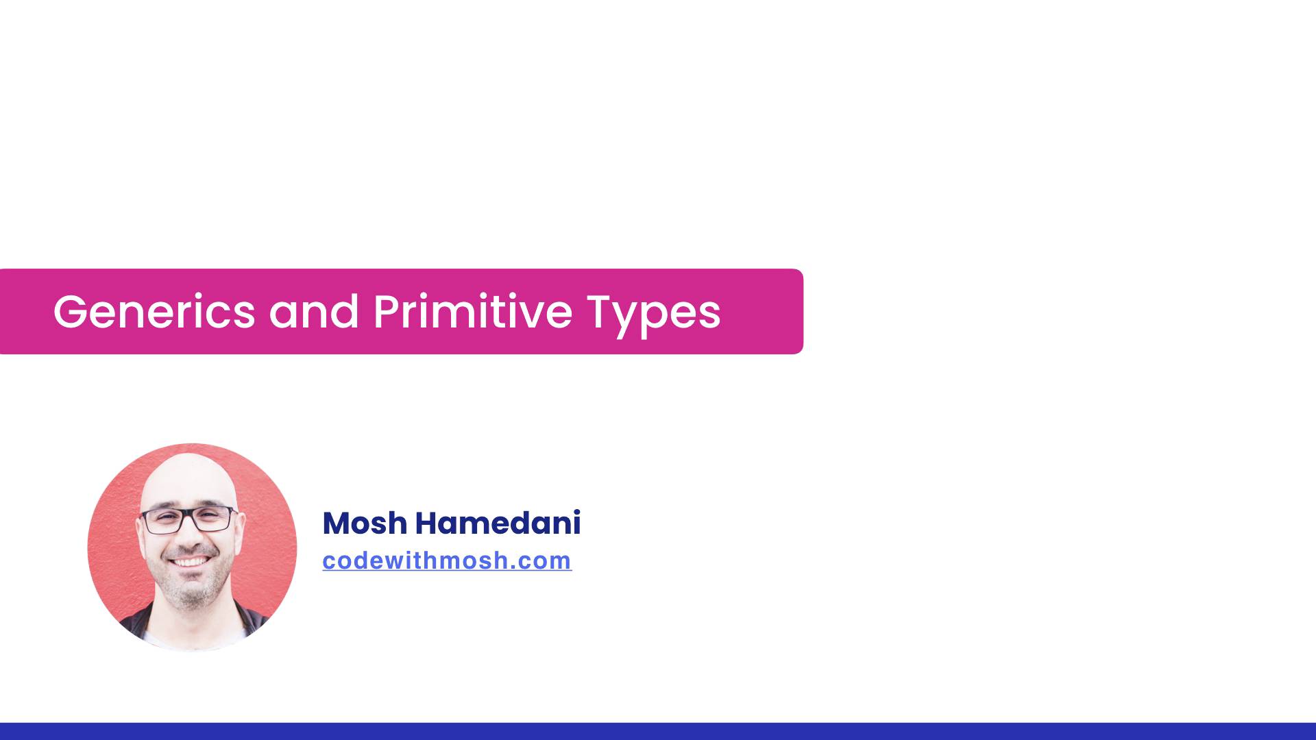 19- Generics and Primitive Types смотреть онлайн