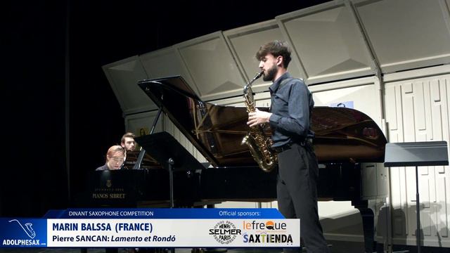 Marin Balssa )France) - Lamento et Rondó by Pierre Sancan (Dinant 2019) смотреть онлайн