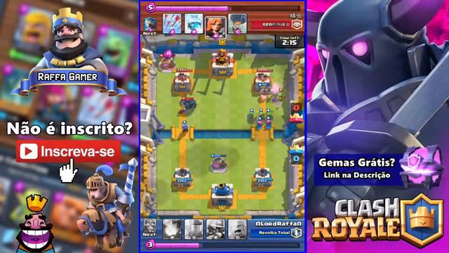 ⭐️ Virada mais épica que fiz no Clash Royale !!! смотреть онлайн