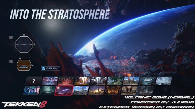 AJURIKA - Volcanic Bomb (Normal) (Extended) [Tekken 8 OST] смотреть онлайн