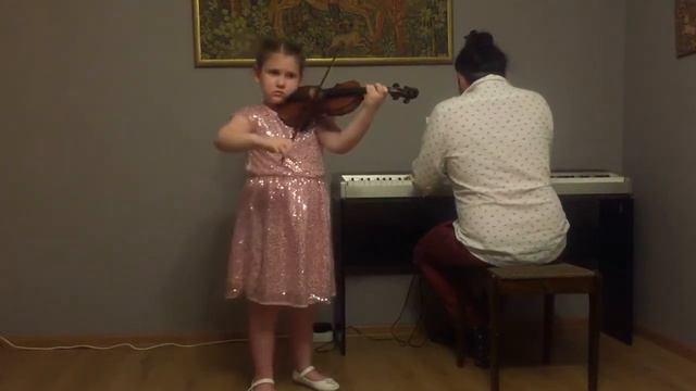 Berezina Sofya 7y.o. "B" Kalinnikov- Chansone Triste смотреть онлайн