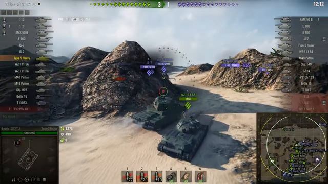 Type 5 Heavy - "AP Gun" [World of Tanks] смотреть онлайн