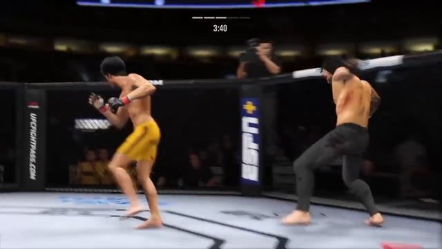 UFC 4 | Bruce Lee vs. Roman Reigns (WWE) (EA Sports UFC 4) смотреть онлайн