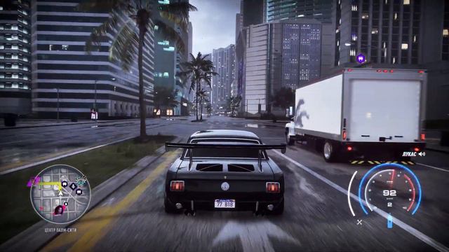 Need For Speed HEAT - начальная гонка "Проверка умений" на Ford Mustang смотреть онлайн