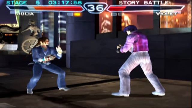 Tekken 4: Julia Chang (Nature-Loving Fighter) смотреть онлайн