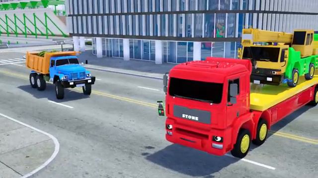 Meet New Police Cars Sergeant Lucas - Wheel City Heroes (WCH) - big Kamaz needs смотреть онлайн