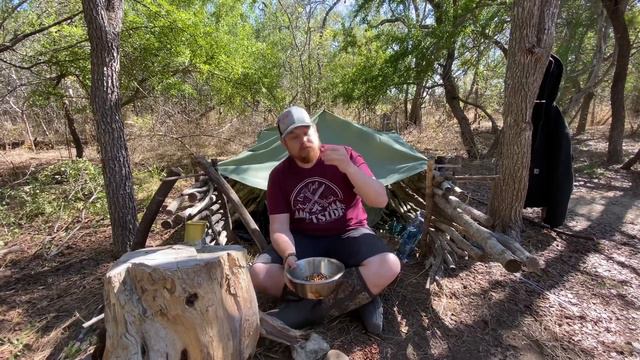 7 Day $20 Dollar Tree Survival Challenge - Day 5 - Winter Survival Shelter смотреть онлайн