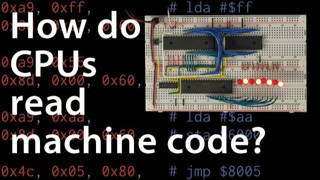 How do CPUs read machine code? — 6502 part 2 смотреть онлайн