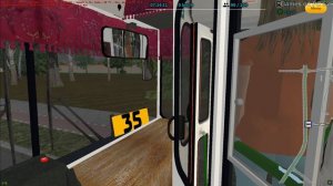 OMSI 2  (Bus Company Simulator) Map Liepaja Route 13 Trolleybus ZiU 682G (018) (2008y.)