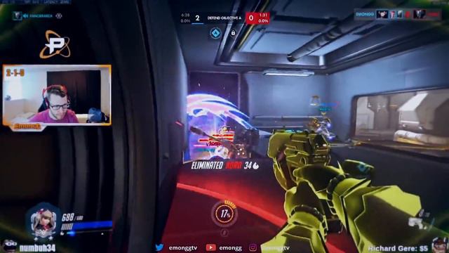 Best Of 'Emongg' - INSANE DVA | Overwatch Montage смотреть онлайн