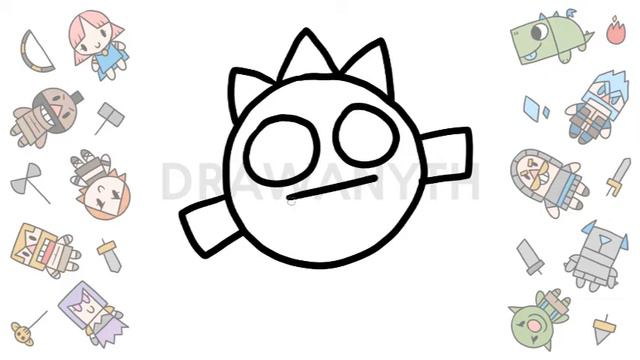 How to draw ICE SPIRIT clash royale смотреть онлайн