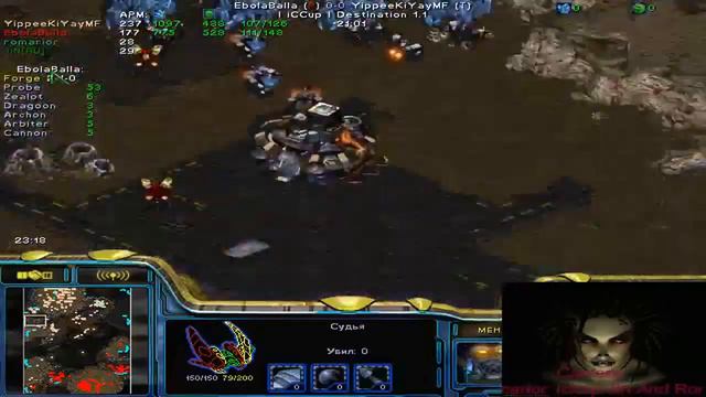 Starcraft:BW ramms vs ebolaballa game1 русские комментарии смотреть онлайн