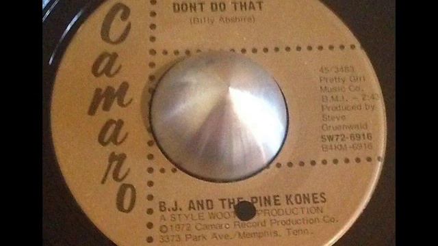 B.J. & The Pine Kones - Don't Do This Don't Do That смотреть онлайн