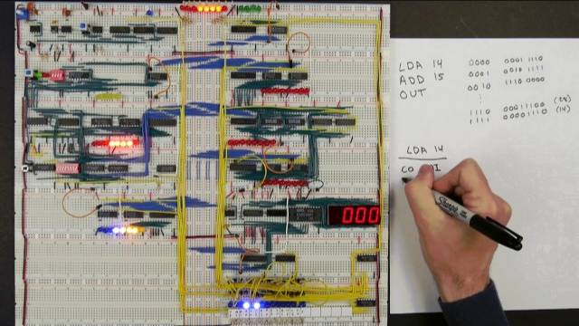 8-bit CPU control logic: Part 1 смотреть онлайн