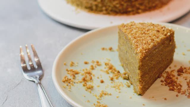 НеМедовик или Медовик Vegan без глютена, лактозы, сахара и яиц | Постный | ВАММОЖНО