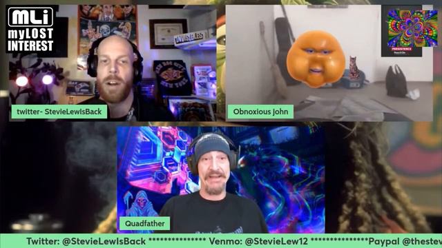 20240323 - Quadfather joins Stevie Lew’s podcast to let him know he’s angry at things Stevie said. смотреть онлайн